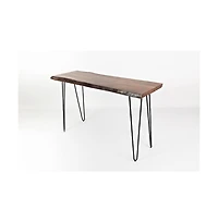 Jofran Nature's Edge 50'' Solid Acacia Sofa Table