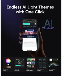 eufy Permanent Outdoor Lights E22, 50ft with 30 Triple-led Lights