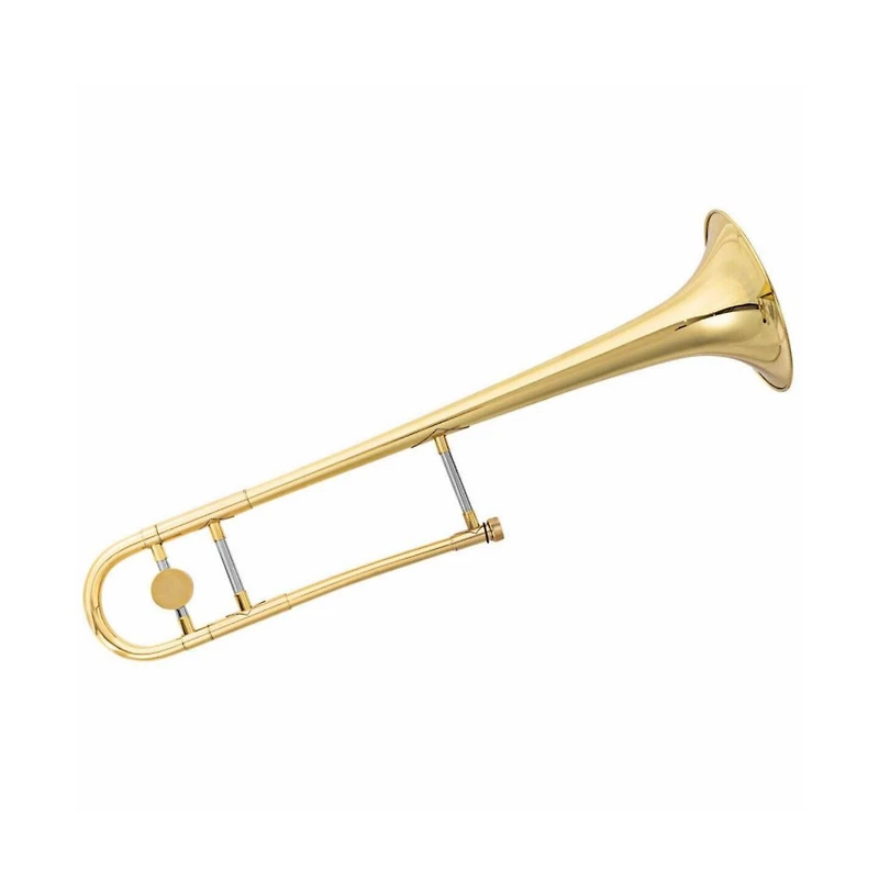 Hongge B Flat Brass Trombone with Mouthpiece