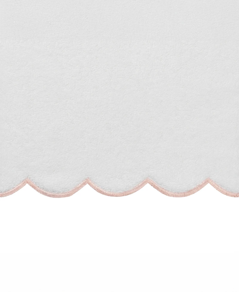 Linum Home Adornia Scallop Cotton 2-Pc. Bath Towel Set, 27" x 54"
