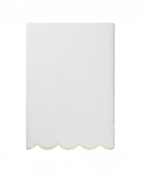 Linum Home Adornia Scallop Cotton Bath Towel, 27" x 54"