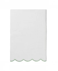 Linum Home Adornia Scallop Cotton Bath Towel, 27" x 54"