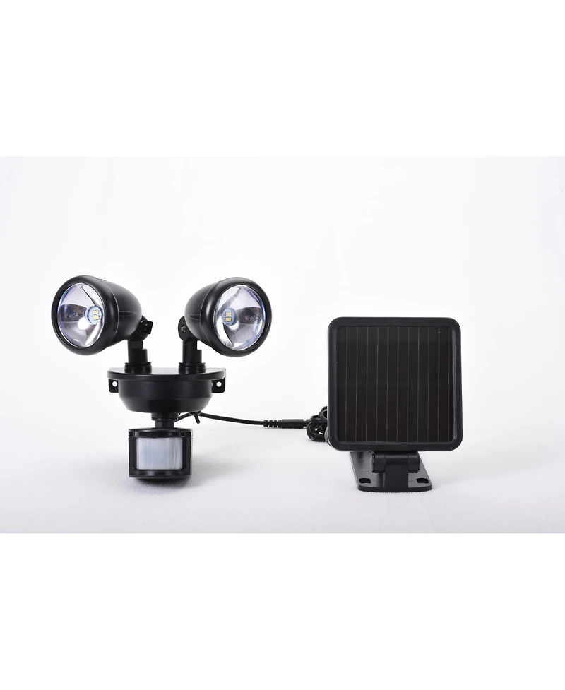 Maxsa Innovations Solar-Powered Dual-Head Led Spot