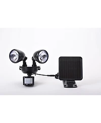 Maxsa Innovations Solar-Powered Dual-Head Led Spot