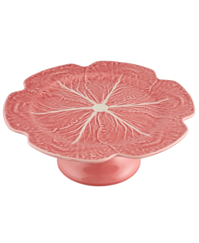 Bordallo Pinheiro Cabbage Cake Plate