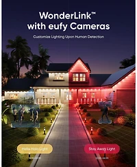 eufy Permanent Outdoor Lights E22, 100ft with 60 Triple-led Lights