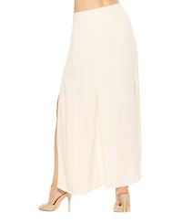 Alexia Admor Women's Sansa Maxi Skirt With Front Side Slit Detail