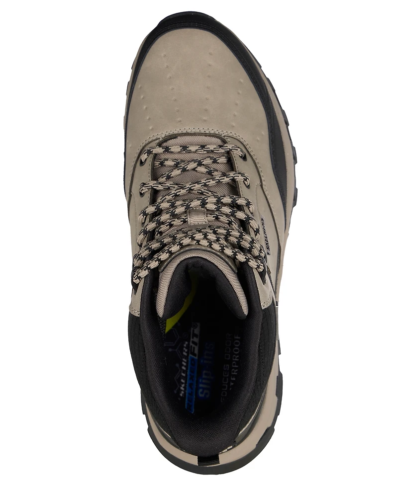 Skechers Men's Slip-Ins Waterproof Relaxed Fit: Glide-Step Randell - Brecken Hiking Boots from Finish Line
