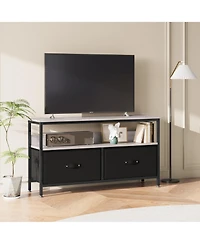 gaomon Tv Stand for Living Room, Dresser-Style Tv Stand with 2 Drawers, Compact Entertainment Center with Storage Options