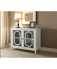sumyeg Storage Cabinet Console Cabinet in White