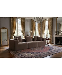 Streamdale Oversized Modular Deep-Seat Sofa, 3-Piece Sectional Couch