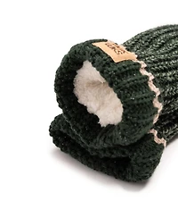 Muk Luks Women's Marled Chunky Stitch Mitten