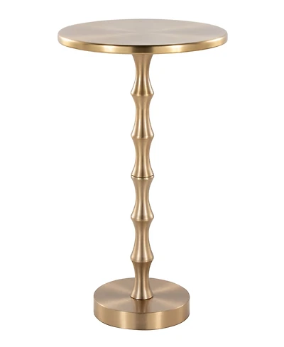 Lumisource 26.75" Metal Bora Contemporary Accent Table