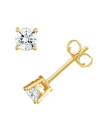 Macy's Diamond Stud Earrings (1/2 ct. t.w.) in 14K Yellow Gold