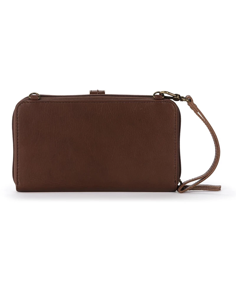 The Sak Iris Smartphone Leather Crossbody Wallet