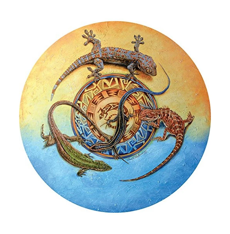 SunsOut Mimbre Journey 500 piece Jigsaw Puzzle for Adults Round