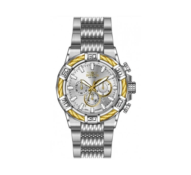 Invicta Men's 49901 Bolt Quartz VD53 Brass Dial Watch