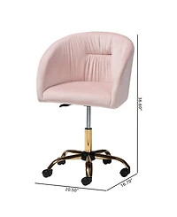 Furniture Ravenna 24.5" Metal Contemporary Office Chair