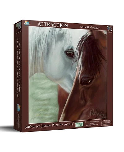 SunsOut Attraction 500 piece Jigsaw Puzzle for Adults