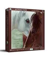 SunsOut Attraction 500 piece Jigsaw Puzzle for Adults