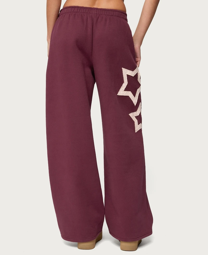 Edikted Women's Starly Straight Leg Sweatpants