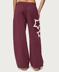 Edikted Women's Starly Straight Leg Sweatpants