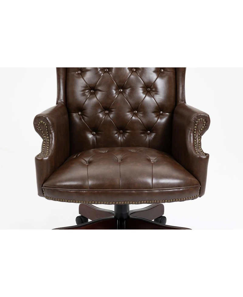 Streamdale Furniture Height-Adjustable Executive Office Chair for Comfort and Style