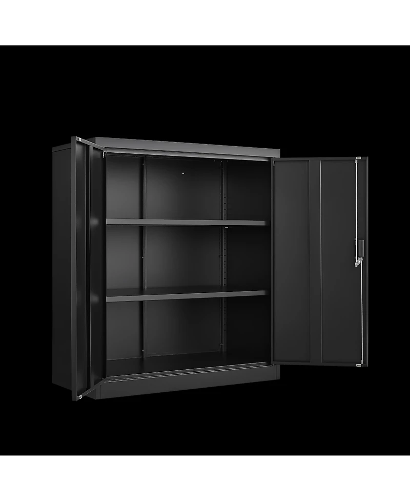 Streamdale Storage Locker Cabinet with Door Locks & Adjustable Shelves