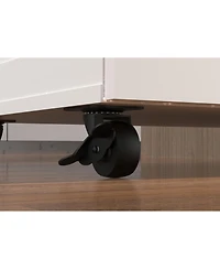 Streamdale Furniture White Storage Cabinet - Large Capacity Sturdy & Durable