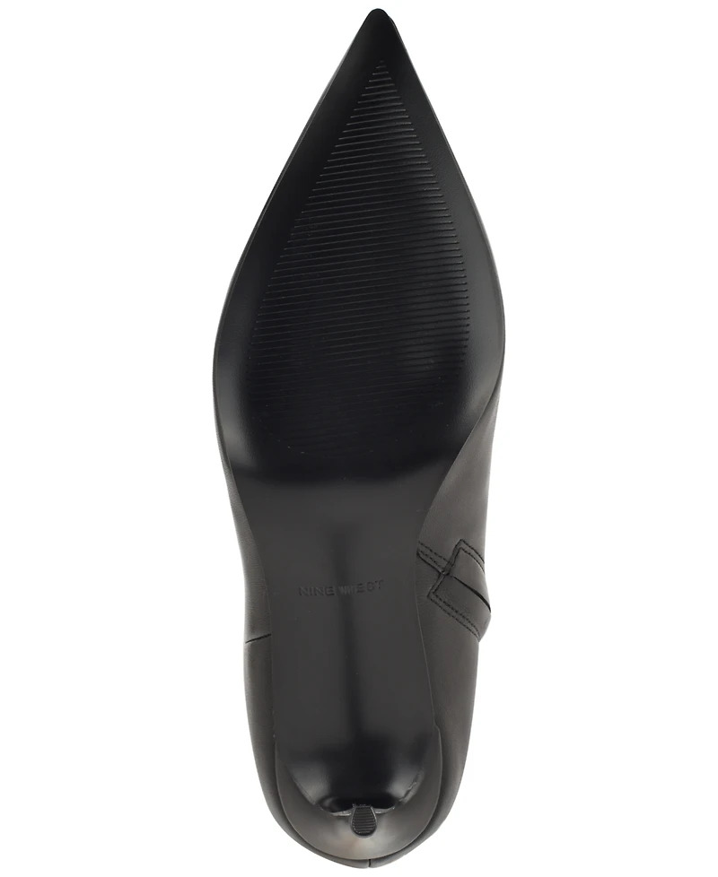 Nine West Women's Cook Wide Calf Tall Stiletto Dress Boots
