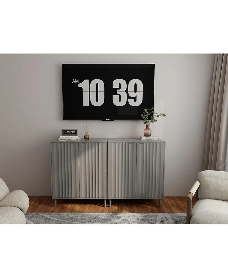 Streamdale Furniture Modern Kitchen Storage Cabinet