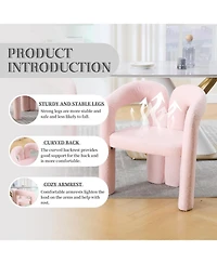 Streamdale Furniture Streamdale Velvet Accent/Dining Chair