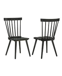 Streamdale Furniture 2 Rustic Farmhouse Dining Chairs