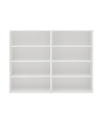 Streamdale Furniture Cd Dvd Storage Cabinet Bookcase Adjustable Shelf