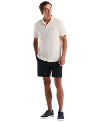 Original Penguin Men's Jacquard Honeycomb Pull-On Polo Shirt