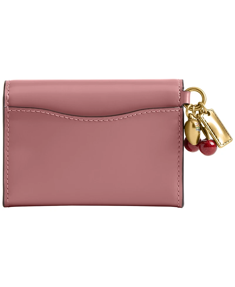 Coach Essential Flap Card Case with Charms