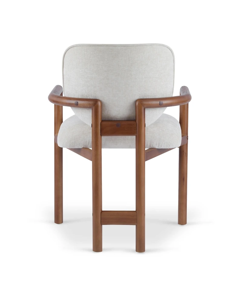 Streamdale Furniture Upholstered Arm Chairs Set of 2, Fabric, 300 Lbs Capacity