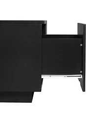 Streamdale Furniture 33.25" Square Coffee Table with 4 Drawers