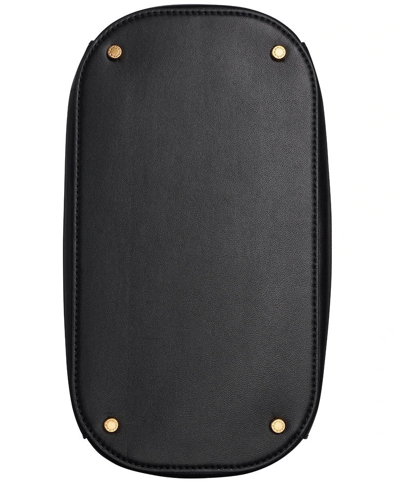 Donna Karan New York Gingham Medium Bucket Bag