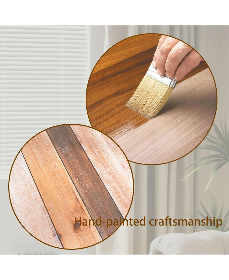 Streamdale Furniture Rustic Modern Coffee Table - 48"