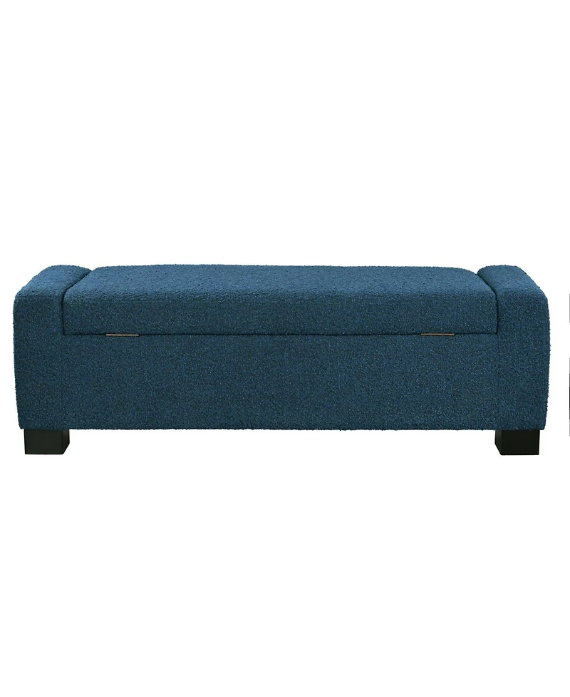 Streamdale Furniture 50" Rectangular Ottoman Bench with Hinged Lid & Storage