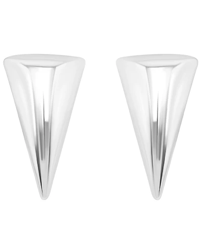 Giani Bernini Sterling Silver Knife-Edge Inverted Triangle Post Earrings, Macy's Exclusive