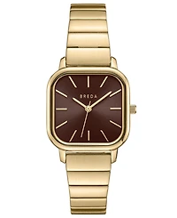 Breda Women's Esther Gold Stainless Steel Bracelet Watch