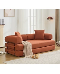 Streamdale Furniture Streamdale 78.5" Folding Sleeper Sofa Bed 4-in-1 Diy King Size