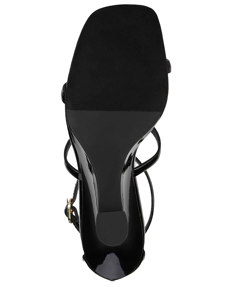 Jeffrey Campbell Women's Swamped Embellished Sculpted Wedge Sandals