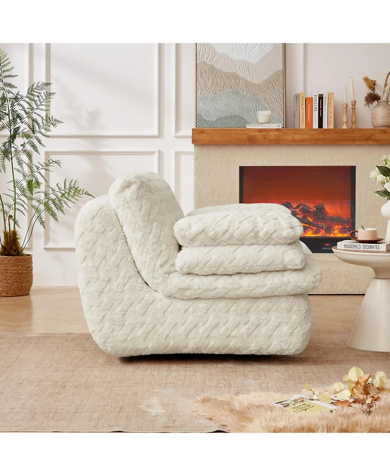 Streamdale Full Compression sofa chair with swivel