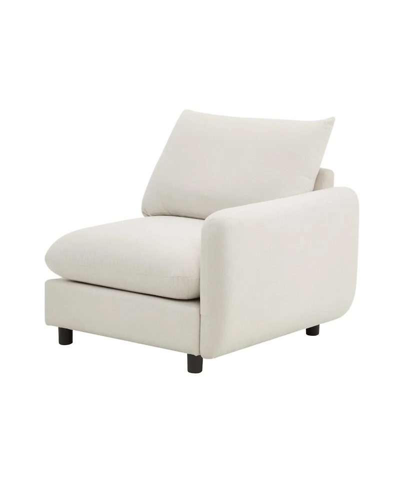 Streamdale Furniture 99" 4-Piece L-Shaped Modular Sectional Sofa