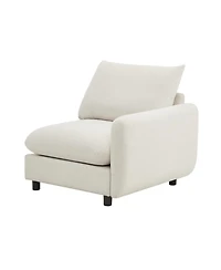 Streamdale Furniture 99" 4-Piece L-Shaped Modular Sectional Sofa