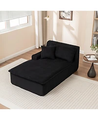 Streamdale Furniture Streamdale Oversized Sleeper Chair Chaise Lounge Sofa Bed