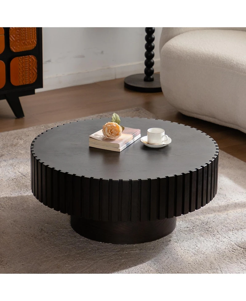 Streamdale Furniture Modern Handcrafted Coffee Table - Easy Install Stylish Design